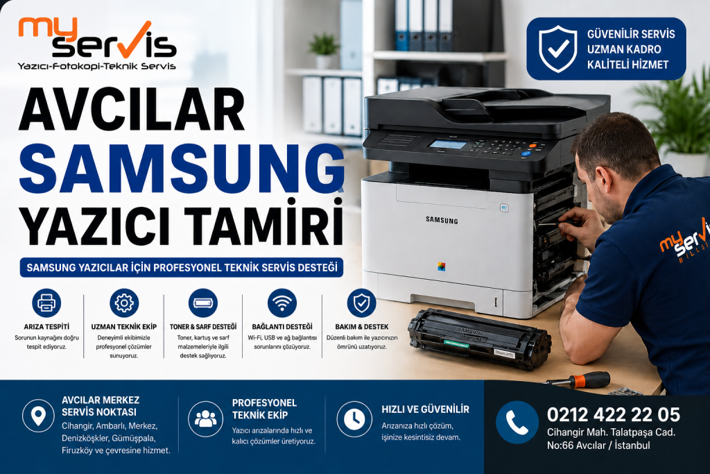 Avcılar Samsung Yazıcı Tamiri