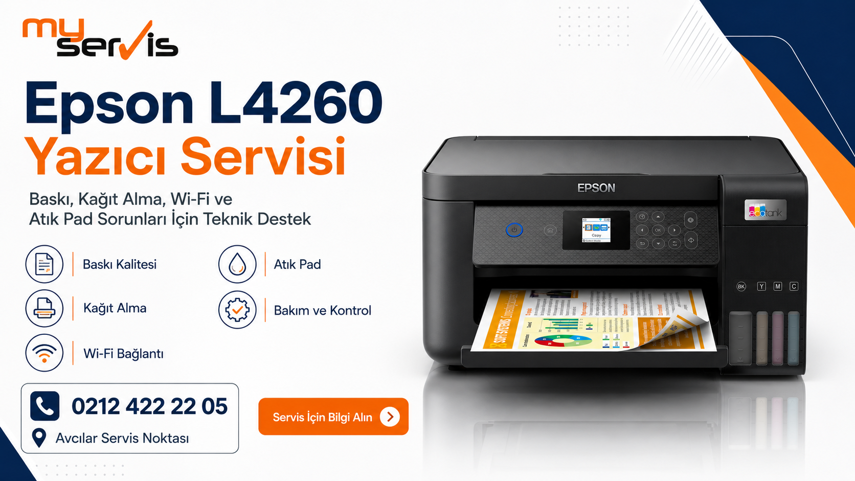 Epson L4260 Yazıcı Servisi