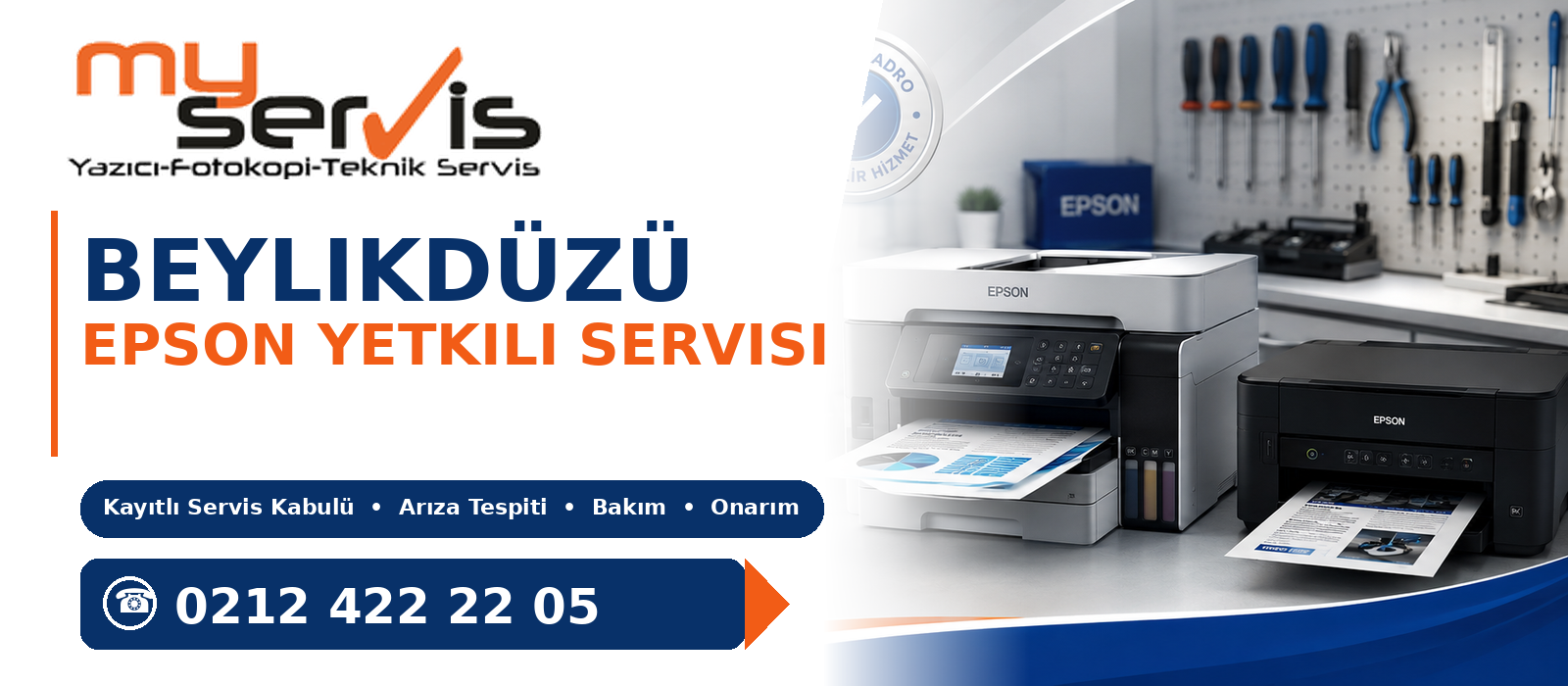 Beylikdüzü Epson Yetkili Servisi MyServis Bilişim teknik servis desteği