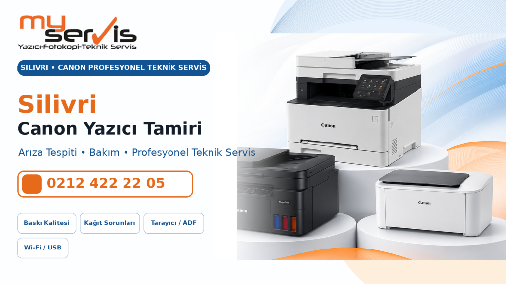 Silivri Canon Yazıcı Tamiri
